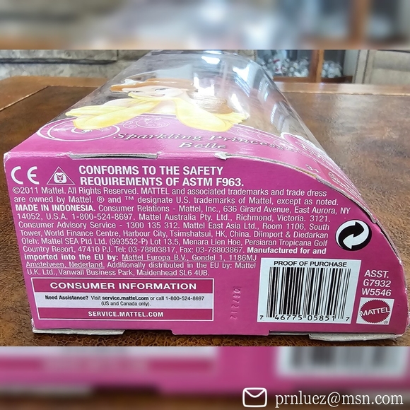 Disney's Sparkling Princess Belle - Picture 5 of 6